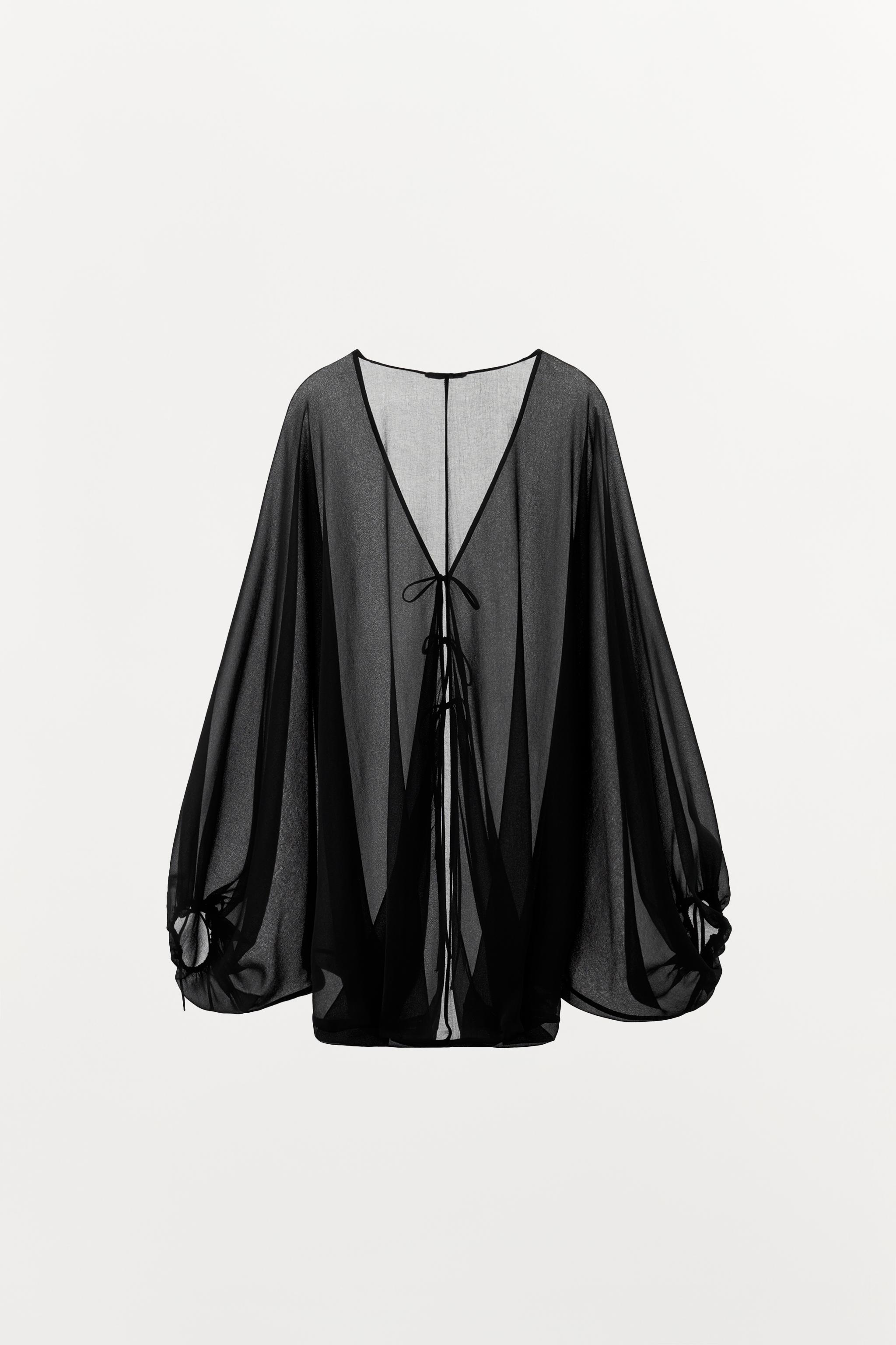 GEORGETTE PUFF SLEEVE TOP LIMITED EDITION